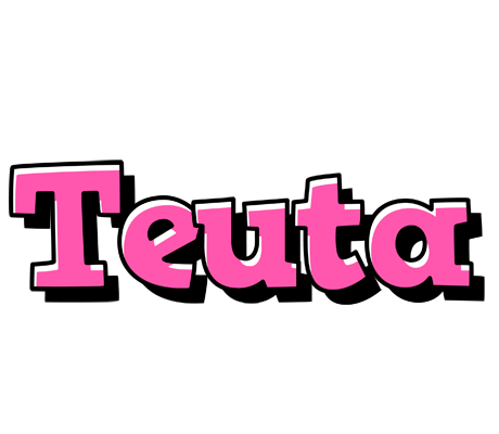 Teuta girlish logo