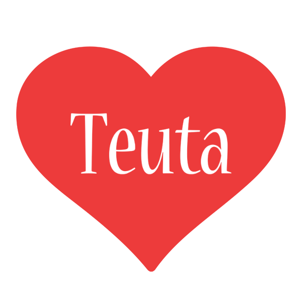 Teuta love logo