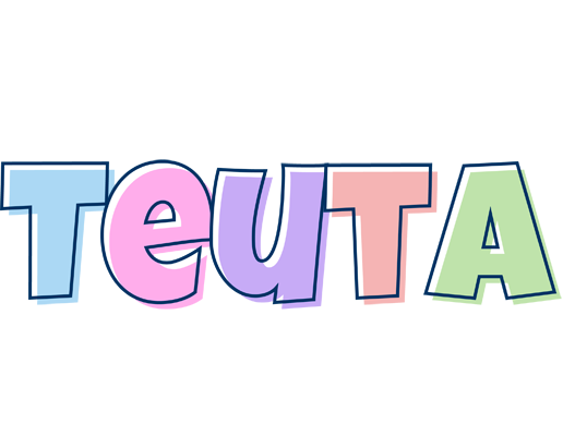 Teuta pastel logo