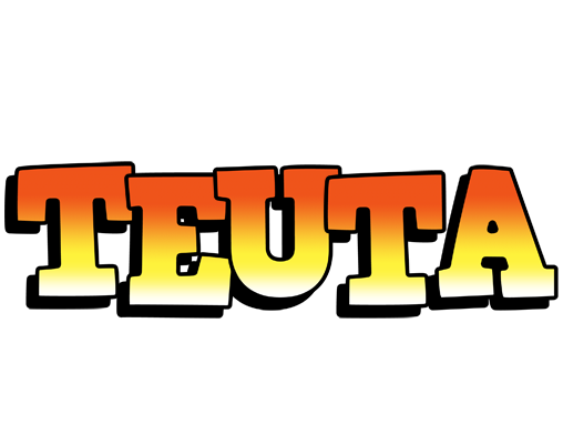 Teuta sunset logo