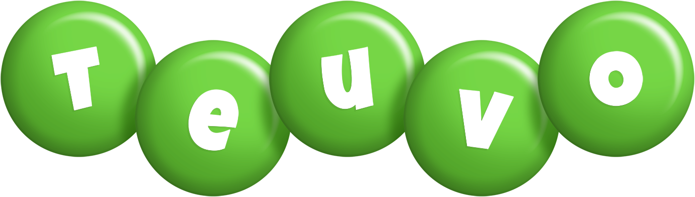 Teuvo candy-green logo