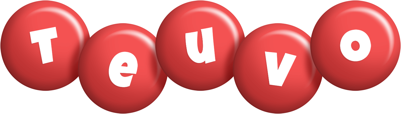 Teuvo candy-red logo