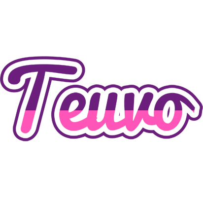 Teuvo cheerful logo