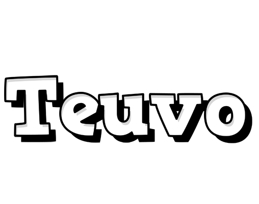 Teuvo snowing logo