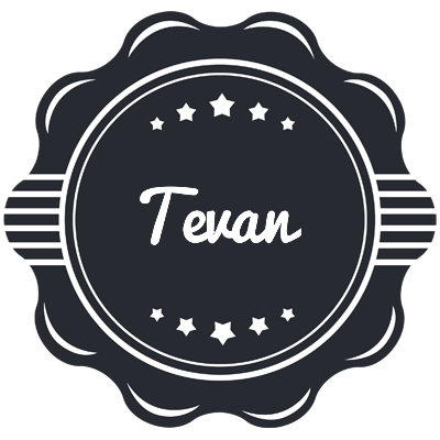 Tevan badge logo