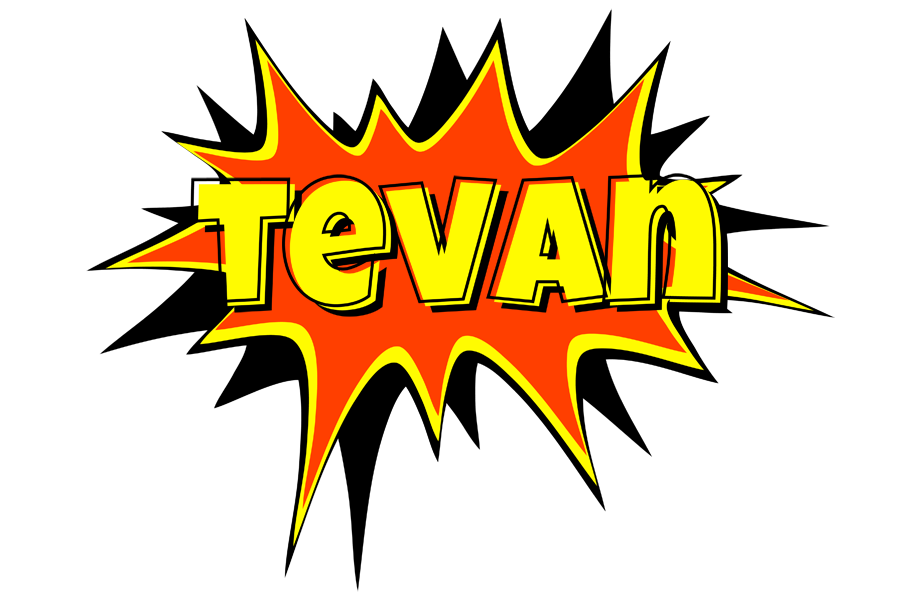 Tevan bazinga logo