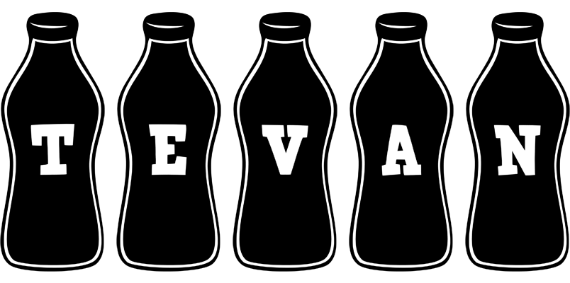 Tevan bottle logo