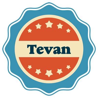 Tevan labels logo