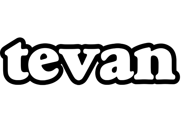 Tevan panda logo