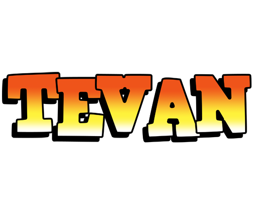 Tevan sunset logo