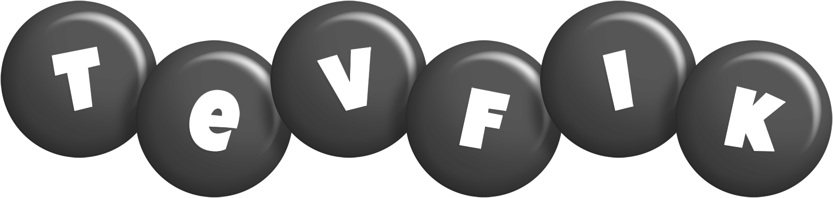 Tevfik candy-black logo