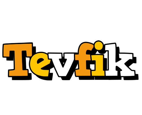 Tevfik cartoon logo