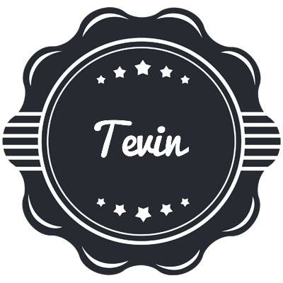 Tevin badge logo