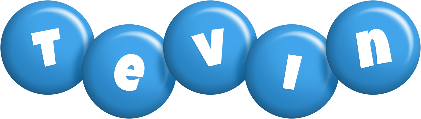 Tevin candy-blue logo