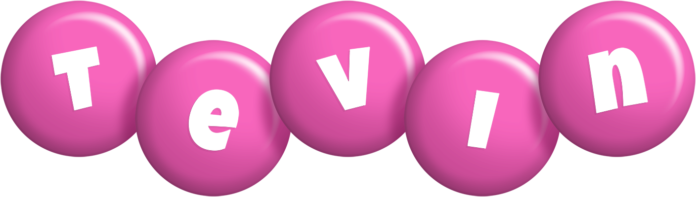Tevin candy-pink logo