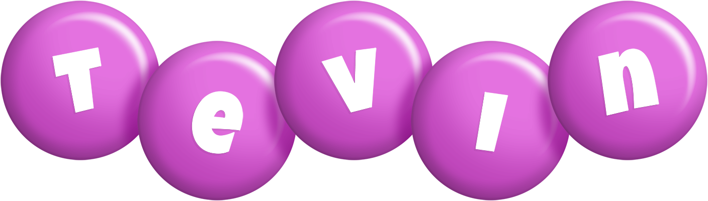 Tevin candy-purple logo