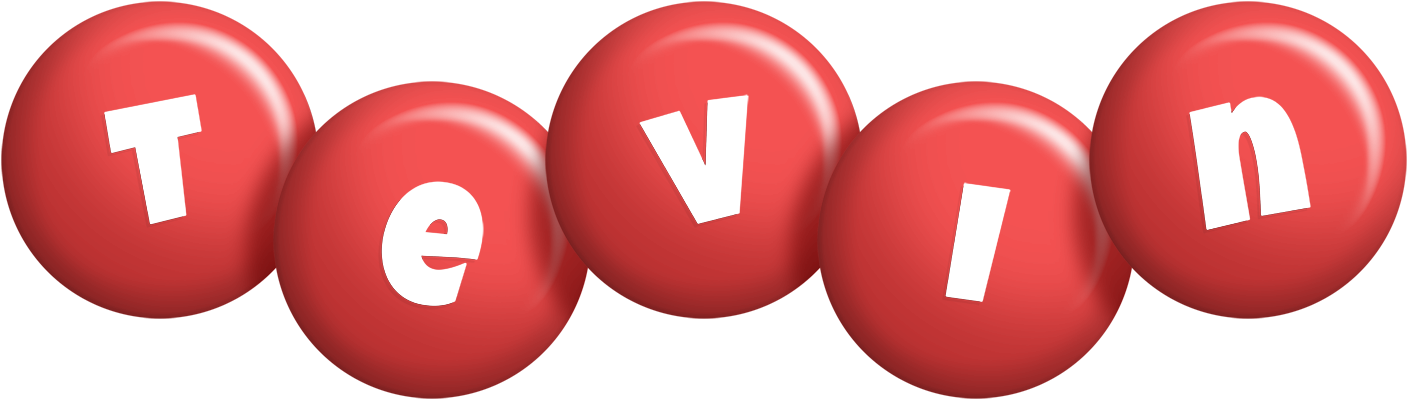 Tevin candy-red logo