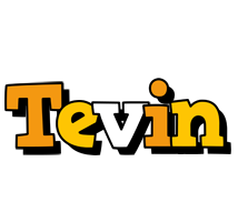 Tevin cartoon logo