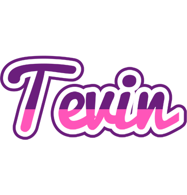 Tevin cheerful logo