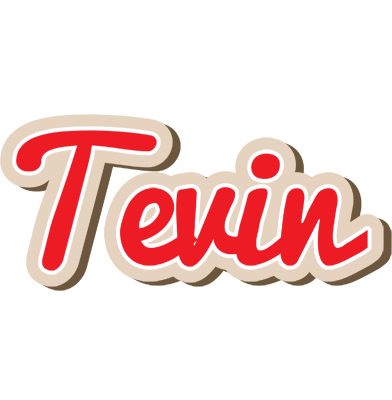 Tevin chocolate logo