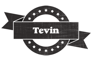 Tevin grunge logo