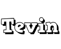 Tevin snowing logo