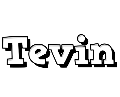 Tevin snowing logo