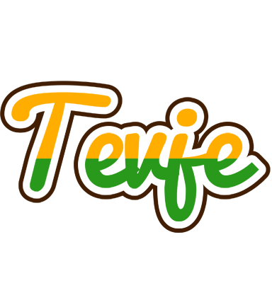 Tevje banana logo