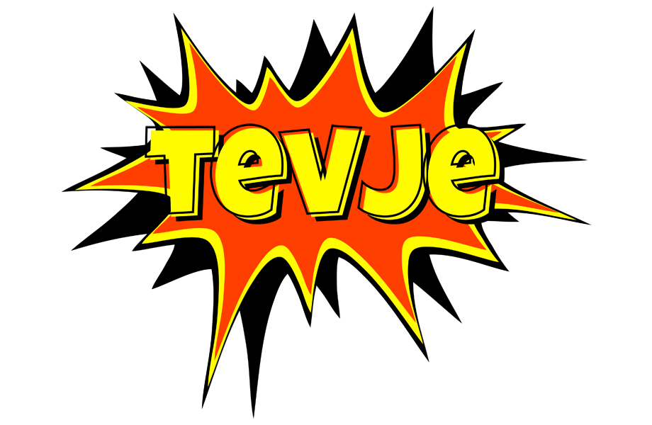 Tevje bazinga logo
