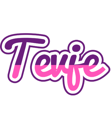 Tevje cheerful logo