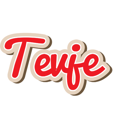 Tevje chocolate logo