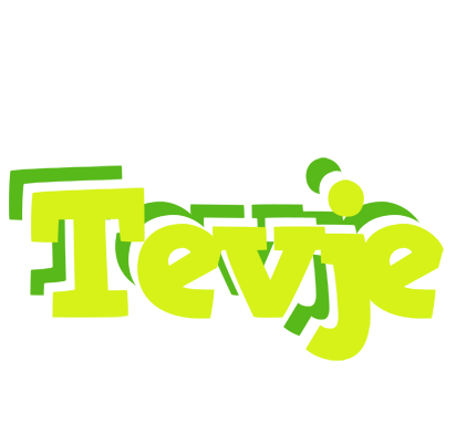Tevje citrus logo