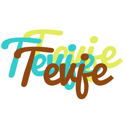 Tevje cupcake logo