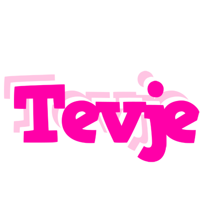 Tevje dancing logo