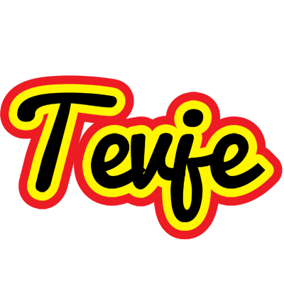 Tevje flaming logo