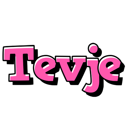 Tevje girlish logo