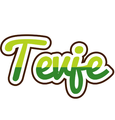 Tevje golfing logo
