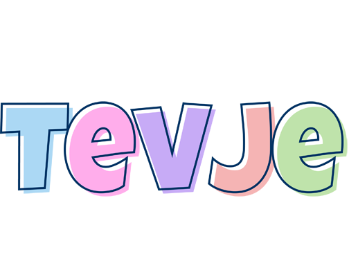 Tevje pastel logo