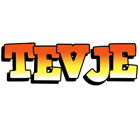 Tevje sunset logo