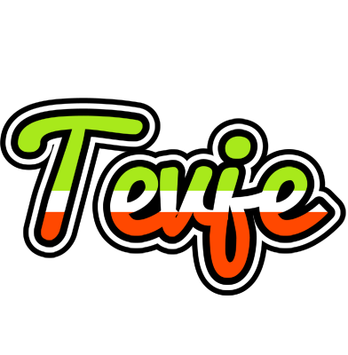 Tevje superfun logo
