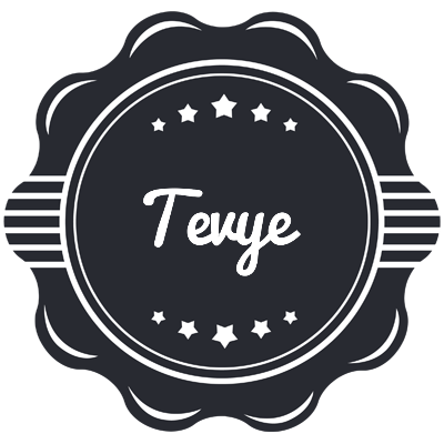 Tevye badge logo