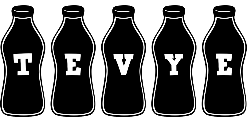 Tevye bottle logo