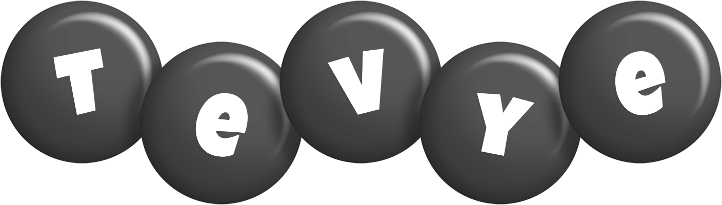 Tevye candy-black logo