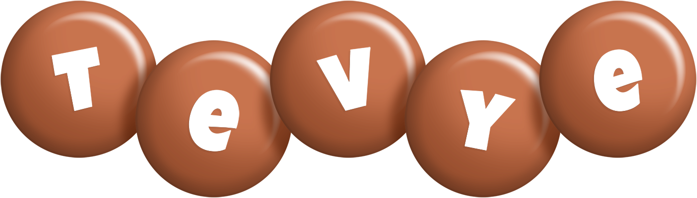 Tevye candy-brown logo
