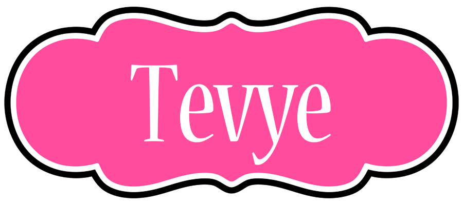 Tevye invitation logo