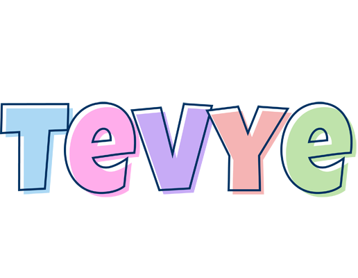 Tevye pastel logo