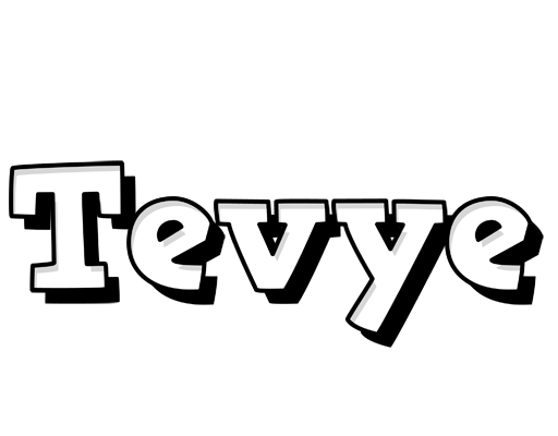 Tevye snowing logo