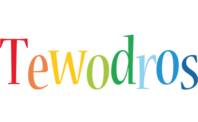 Tewodros birthday logo