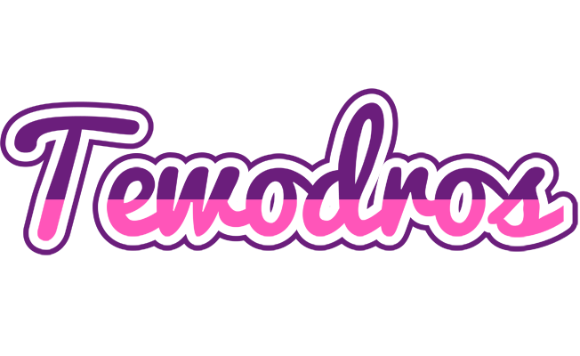 Tewodros cheerful logo