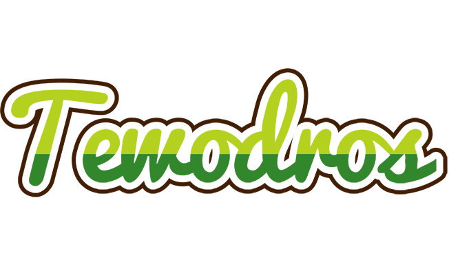 Tewodros golfing logo